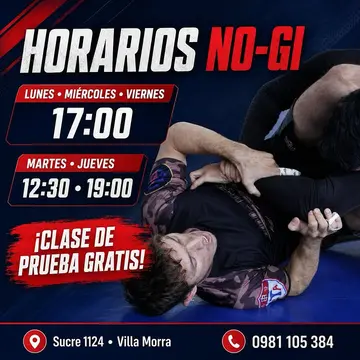 Horarios de No-Gi